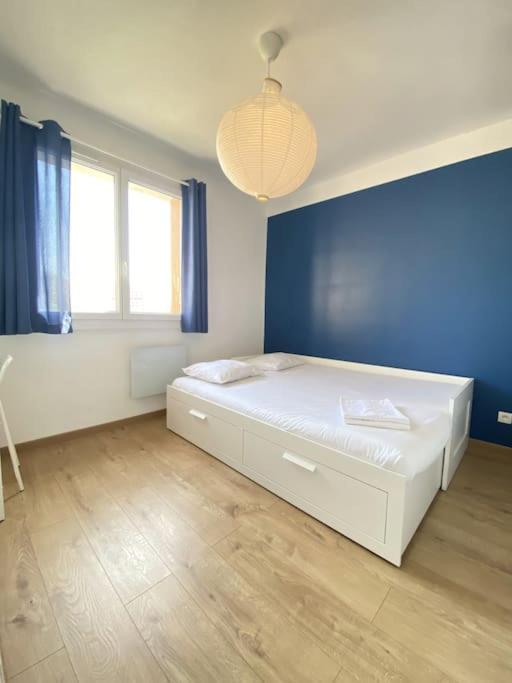 L'Azur 15'Plage 10'Port 5'Train Clim Wifi Pkg Apartment Toulon Bagian luar foto